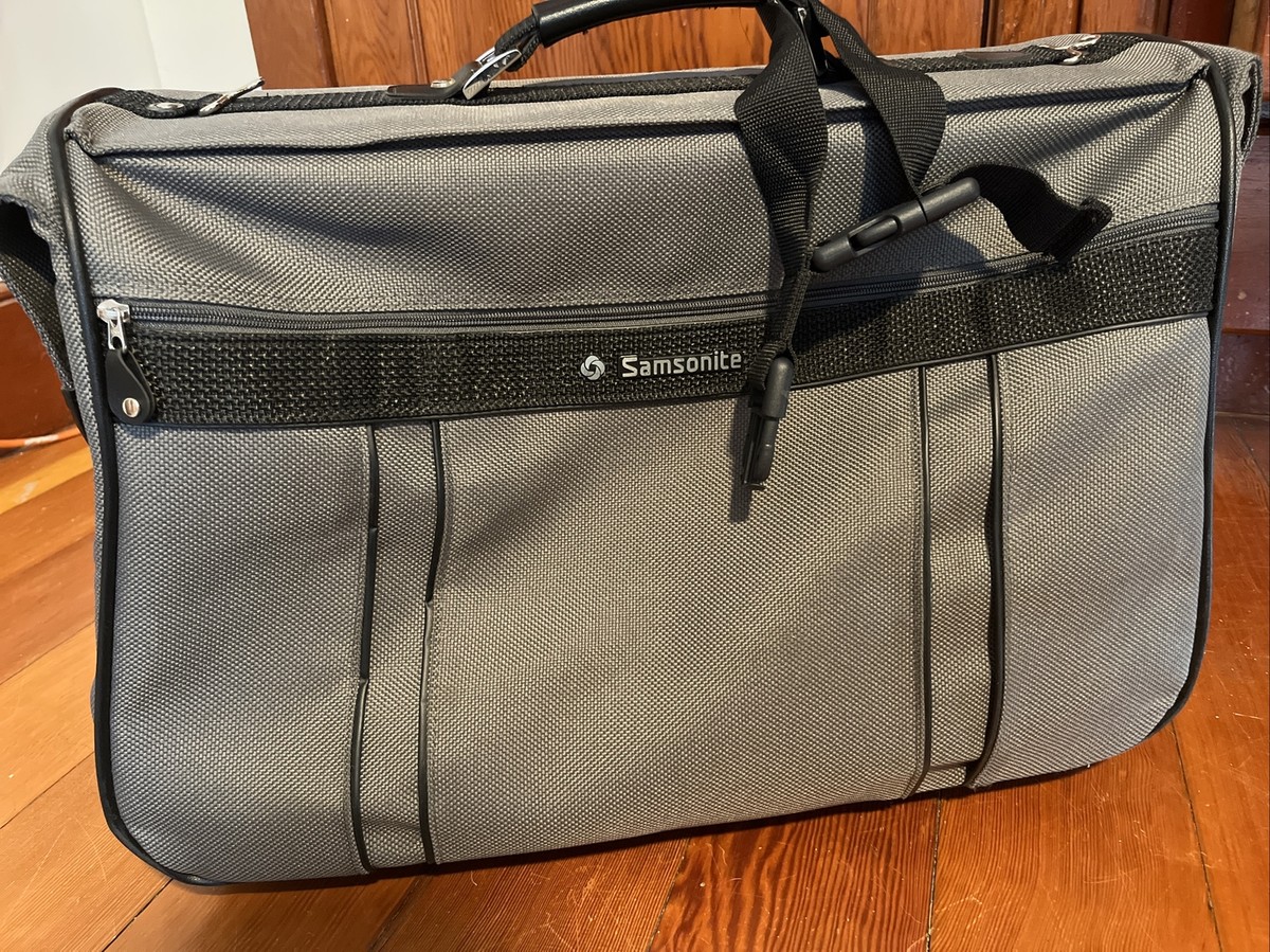 Samsonite Silhouette 4 GREY GARMENT BAG W/ CARRY CASE
