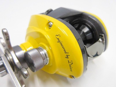 ダイワ　LIBERTO PIXY DAIWA Liberto Pixy Orange Amber Baitcast Reel Very Good