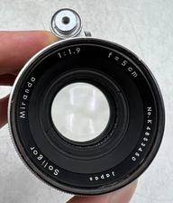 Soligor Miranda 5CM 50mm F1.9 Miranda Mount Lens For SLR / Mirrorless Cameras