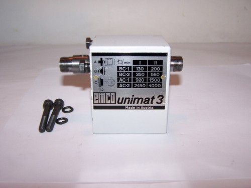 Unimat 3, Emco, Headstock, OEM Part A3A-030-010, Complete, Made in Austria, #157