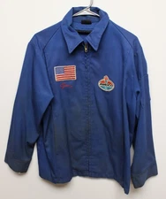 Vintage Standard Oil Service Gas Station Attendant Jacket Advertising Amoco