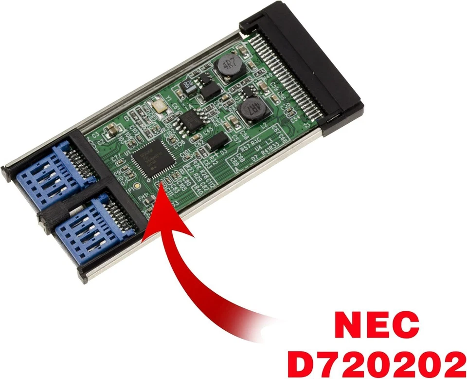 Expresscard 34 USB 3.0 2 Ports USB3 5G Fresco Logic FL1100 - Image 3 of 3