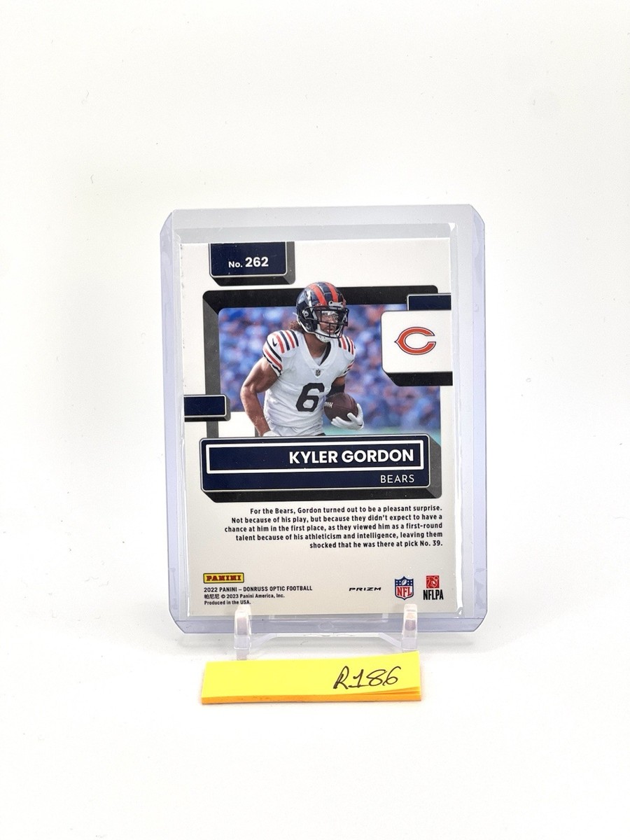 2022 Panini Donruss Optic - Rated Rookie Kyler Gordon #262 Purple