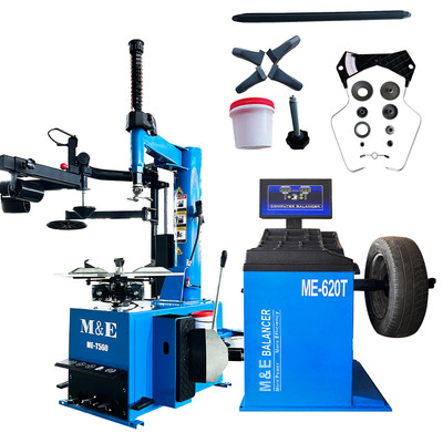 New 2.0 HP Tire Changer Wheel Changers Machine Balancer Rim Clamp Combo 560-620