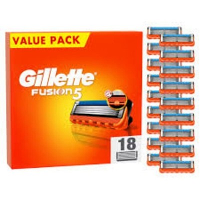 Original Gillette Fusion5 Systemklingen 18er (kein billiger Nachbau) neu und OVP