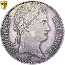 [#1065615] France, Napoleon I, 5 Francs, 1807, Paris, Pedigree, Silver, PCGS, Cl