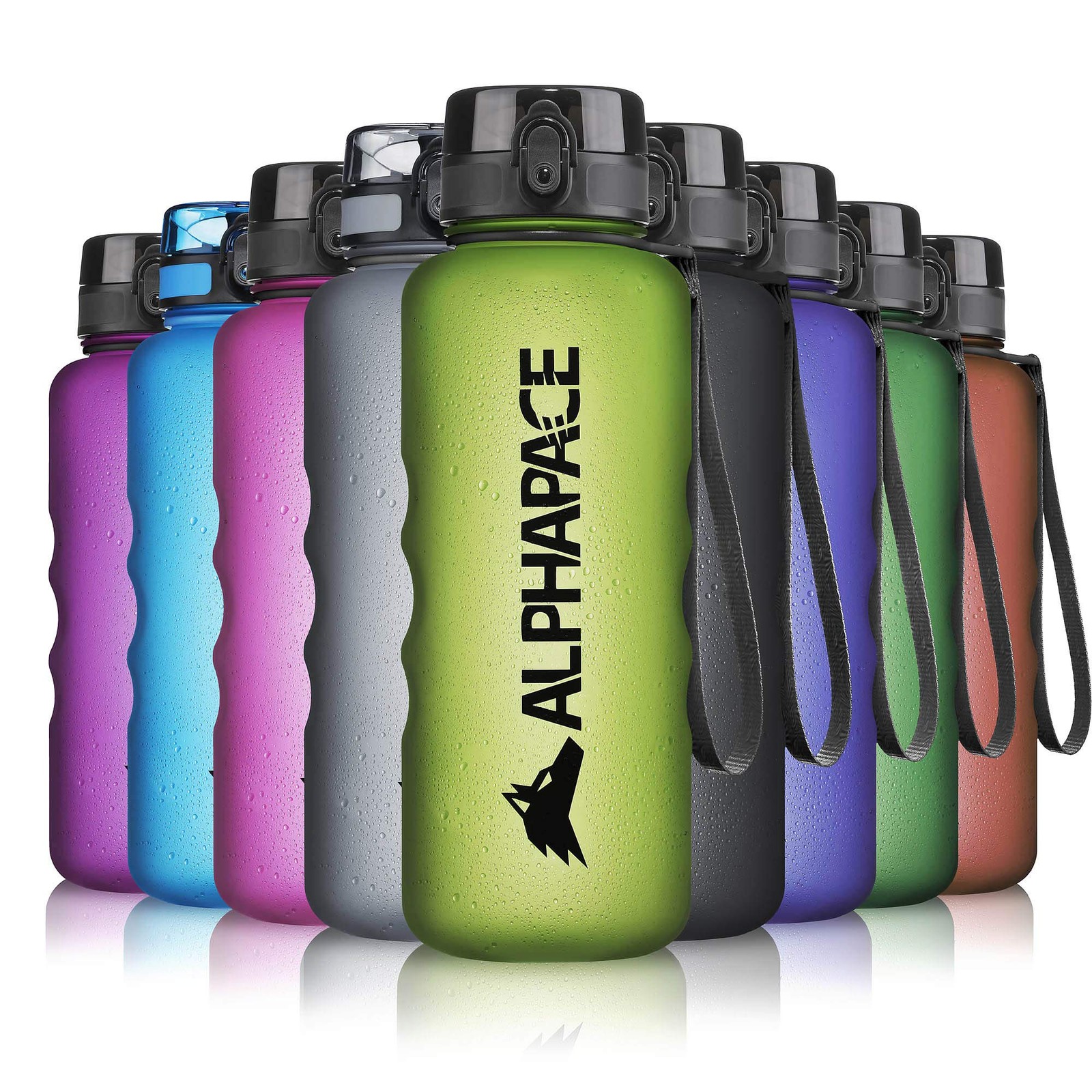 Bouteille haut de gamme sans BPA au design épuré et robuste de 650ml