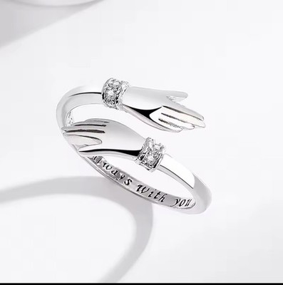 Umarmungsring 925 Silber