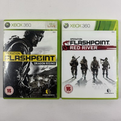 Operation Flashpoint Red River + Dragon Rising Xbox 360 PAL Spiele Bundle One X