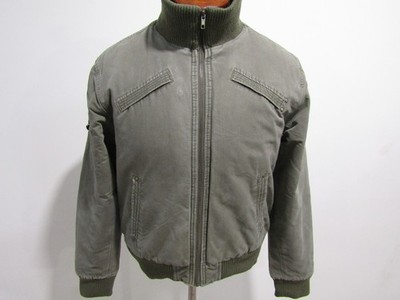 Clock House Men s Bomber Jacket Green Chest 40/42 Size M Sku Y04259