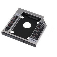 SATA 2nd HDD SSD Hard Drive Caddy for 12.7mm Universal CD/DVD-ROM Optical Bay