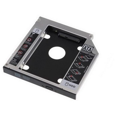 SATA 2nd HDD SSD Hard Drive Caddy for 12.7mm Universal CD/DVD-ROM Optical Bay