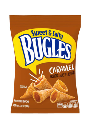 2x Bags Bugles Corn Snacks, Caramel - 3.5oz