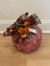 MacKenzie-Childs Spice Pumpkin small Brand New With Tags