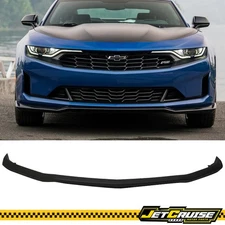 Fits 16-24 Chevy Camaro SS V8 OE Front Bumper Lip Painted Matte Black