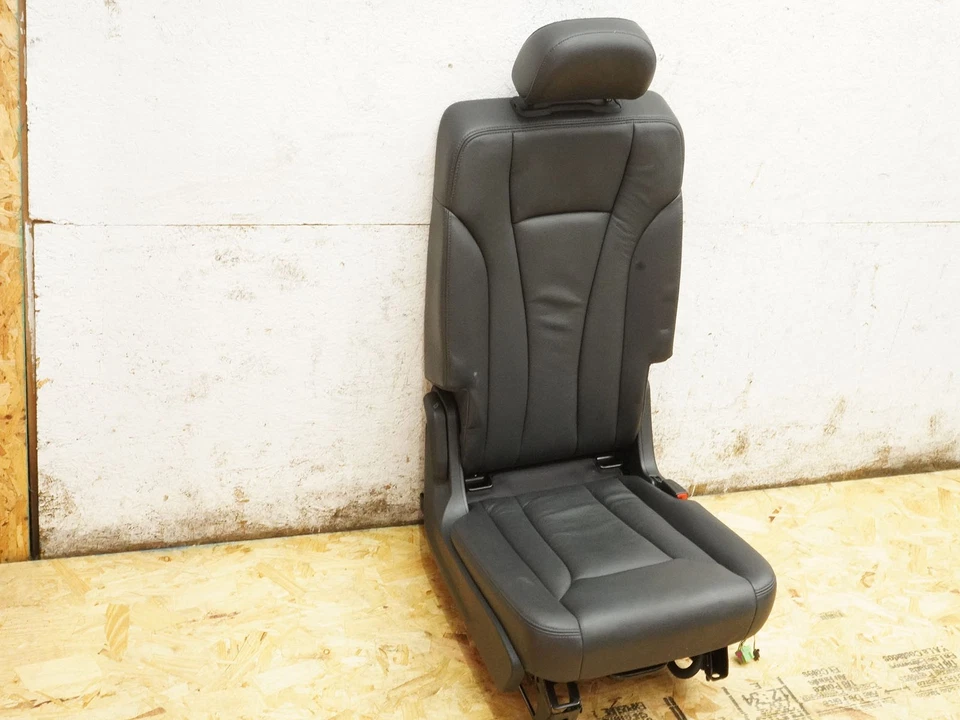 2017 - 2019 Audi Q7 4M Seat Leather 2Nd Row Cushion Rear Right Passenger Oem Foto 3 de 4