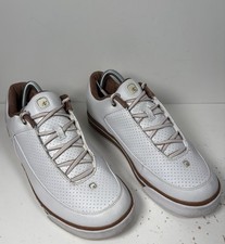 And1 Scarpe da Ginnastica Uomo UK 8 Bianco Marrone Basket Basse