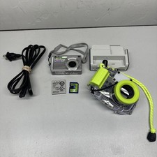 PENTAX Optio S5i Digital Camera, O-WP2 dive case, battery, charger, 2GB SD 