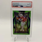 2024 Panini Select - Concourse Drake Maye #27 Neon Green Shock Prizm /599 (RC)