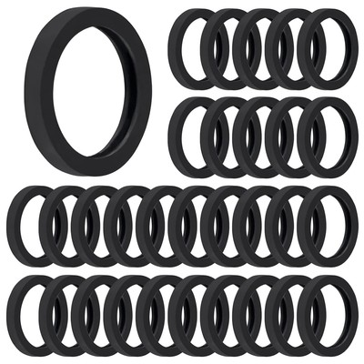 #ad #ad 30PCS Gas Can Spout Gaskets Rubber Ring Fuel Washer Seals Black $11.75