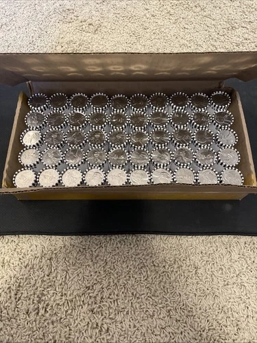 Box 50 Rolls Of 1776-2026 Liberty SEMIQUINCENTENNIAL Uncirculated Half Dollars