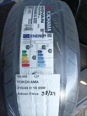 1x Sommerreifen Yokohama Advan Fleva 215/45R16 90W DOT24