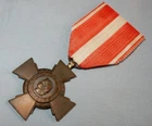 WW2 FRENCH WAR CROSS MEDAL MILITARY CROIX DU VALEUR WORLD WAR II - FRANCE