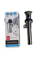 Oatey 1-1/4 in. Chrome-Plated Plastic Sink Drain Pop-Up Drain Assembly