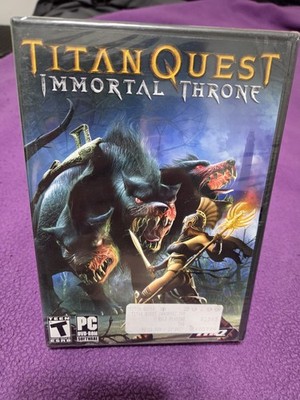Titan Quest: Immortal Throne PC Expansion Pack 2007 Brand New, Sealed