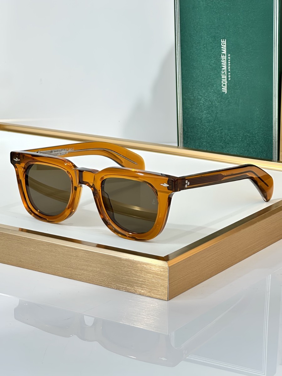 Jacques Marie Mage VENDOME Orange/Brown 47-25-145mm New With Case