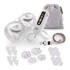 New Tiralatte elettrico Kinderkraft KEGEFL00GLD0000 GENTLEFLOW doppio a ba
