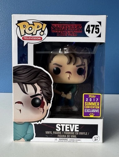 Funko Pop! Television: Stranger Things - Steve #475 (2017 Summer Con Excl.)