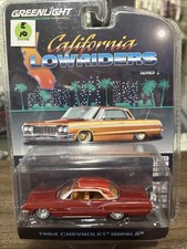CHEVY IMPALA CHEVROLET 1964 '64 LOWRIDER 1/64 GREENLIGHT CALIFORNIA LOWRIDERS