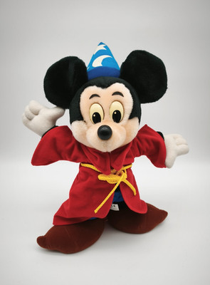   Vintage Mattel Disney Mickey Mouse Fantasia Zauberlehrling Plüschfigur 