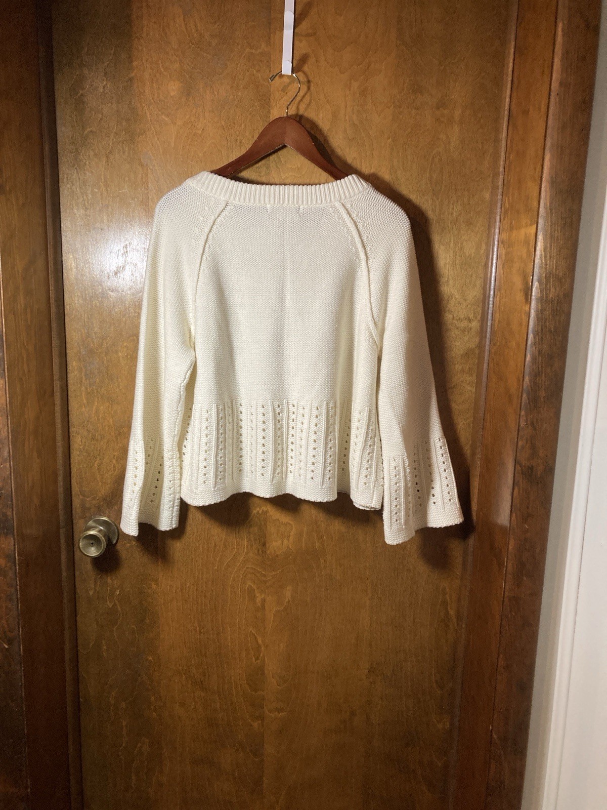 Classic Elements Women’s L One Button Cardigan Cr… - image 5