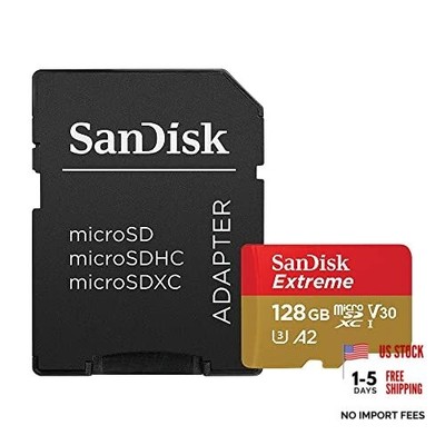 Extreme microSDXC UHS-I Memory Card with Adapter - Up to 128GB Card Only