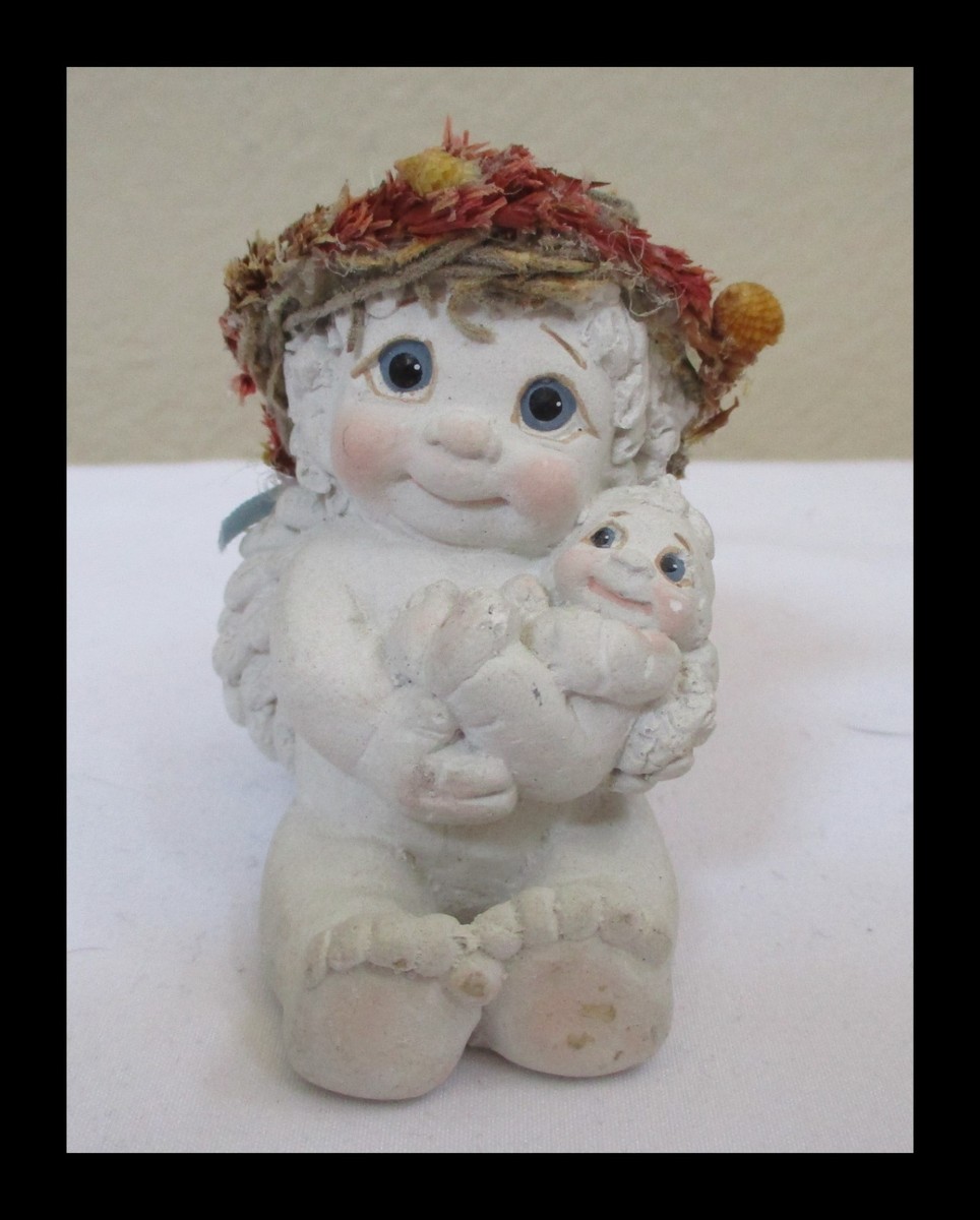 Dreamsicles Cast Art 1998 Rock-A-Bye DC158 Angel Figurine for sale