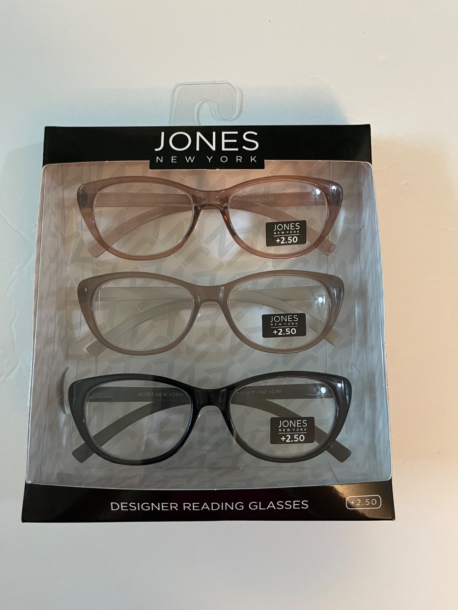 Jones New York Oversized Clear Nude Clear Lightweight Frames Readers +1.5 NWT Jones New York Glasses for Women on Sale up to 90% Off: Poshmark main image 4