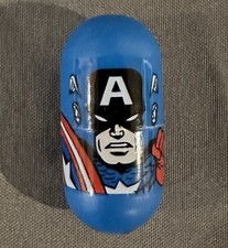 Mighty Beanz Marvel Series 1 2 CAPTAIN AMERICA Bean 2003 