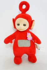 Vintage Teletubbies Talking Po Red Plush Doll  WORKS - SEE VIDEO  