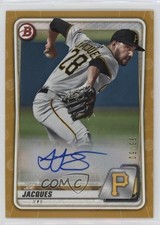 2020 Bowman Prospects Auto Gold /50 Joe Jacques #PA-JJ Auto 04zt