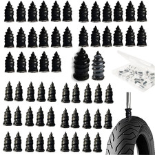 60Pcs Rubber Tire Nail Repair Kit Screw In Tire Plugs for Car Truck SUV Van