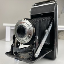 VINTAGE ANSCO VIKING READYSET ROLL FILM FOLDING BELLOWS CAMERA 1952-59