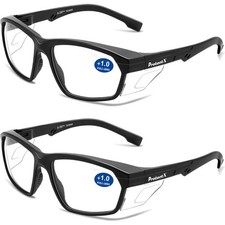 Classic Safety Glasses, Anti-Fog Scratch Resistant Lenses, Protective Eyewear...