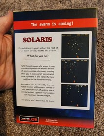 SOLARIS AVS Launch Series Nintendo NES 2016 RetroUSB New Seal Sticker Intact!