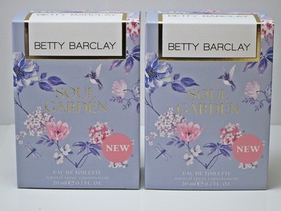 (622,25  / L),  Betty Barclay SOUL GARDEN,  2x 20 ml Eau de Toilette, OVP