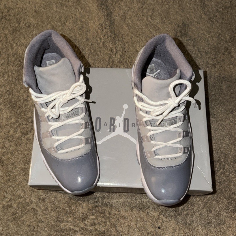 Jordan Air Jordan 11 Retro Cool Grey 2021 High Top Gray  display picture 2