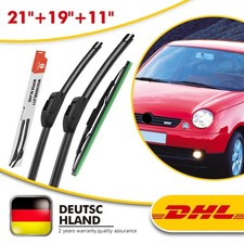 Für VW LUPO BJ. 1998 - 2003 6E1 6X1 21"+19"+11" SCHEIBENWISCHER VORNE + HINTEN