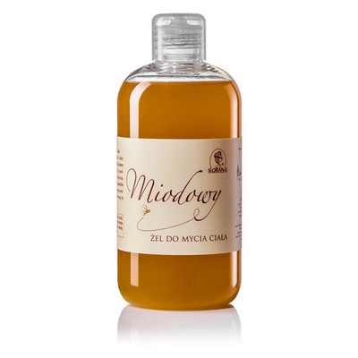 Honig-Feuchtigkeitsgel zum Waschen des Körpers, ohne Parabene   Korana   300 ml