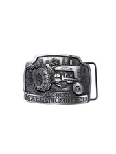 Spec-Cast Farmall Super M Tractor Pewter Belt Buckle Limited Edition 756/1000